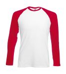 Long Sleeve Baseball T-shirt, Fruit of the Loom