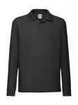 Polo Shirt for Kids, Long Sleeve, Fruit of the Loom