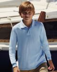 Polo Shirt for Kids, Long Sleeve, Fruit of the Loom