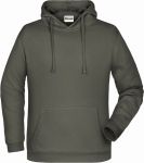 Men\'s Hooded Sweatshirt, James & Nicholson