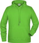 Men\'s Raglan Hooded Sweat, James & Nicholson