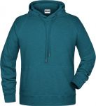Men\'s Raglan Hooded Sweat, James & Nicholson
