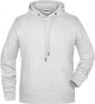 Men\'s Raglan Hooded Sweat, James & Nicholson