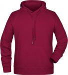 Men\'s Raglan Hooded Sweat, James & Nicholson