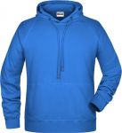 Men\'s Raglan Hooded Sweat, James & Nicholson