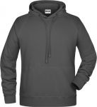 Men\'s Raglan Hooded Sweat, James & Nicholson