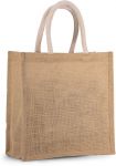 Jute Canvas Tote, Large, Ki mood