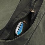 Vintage Canvas Shoulder Bag, Quadra