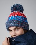Beechfield Corkscrew Pom Pom Beanie