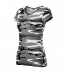 Camouflage Ladies T-shirt, Malfini Pure