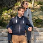 Hooded Zipped Sweatshirt, Malfini Voyage