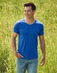 Iconic V-Neck T-shirt, Fruit of the Loom
