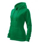 Ladies Hooded Sweatshirt, Malfini Trendy Zipper