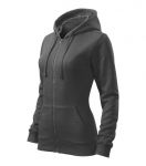 Ladies Hooded Sweatshirt, Malfini Trendy Zipper