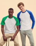 Long Sleeve Baseball T-shirt, Fruit of the Loom