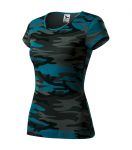 Camouflage Ladies T-shirt, Malfini Pure
