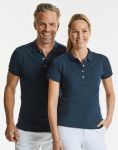 Ladies\' Fitted Stretch Polo, Russell