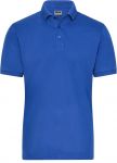Mens Polo Shirt, Organic Workwear, James & Nicholson