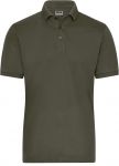 Mens Polo Shirt, Organic Workwear, James & Nicholson