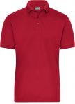Mens Polo Shirt, Organic Workwear, James & Nicholson