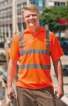 Polo T-shirt Hi-Vis, Liverpool, Korntex
