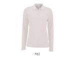 Women Long Sleeve Polo Shirt Sol\'s Perfect
