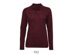 Women Long Sleeve Polo Shirt Sol\'s Perfect