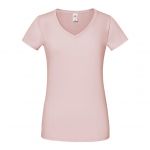 Ladies Iconic 150 V-neck T-shirt, Fruit of the Loom