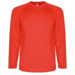 Long Sleeve Polyester T-shirt, Roly Montecarlo