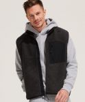 Sherpa Fleece Unisex Vest, Sol\'s Fury