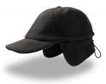 Fleece Cap with Folding Earflaps, Atlantis
