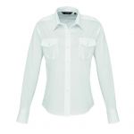 Women Long Sleeved Pilot Shirt, Premier