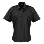 Women Short Sleeve Pilot Shirt, Premier