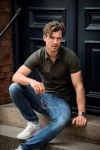 Men Classic Polo Shirt, Nimbus Harvard