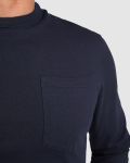 Men Long-sleeve Pocket T-shirt, Roly Shiba