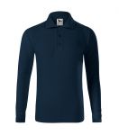 Long Sleeve Kids Polo Shirt, Malfini Pique