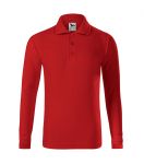 Long Sleeve Kids Polo Shirt, Malfini Pique