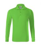Long Sleeve Kids Polo Shirt, Malfini Pique