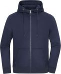 Men Oversize Organic Hooded Sweatshirt, Daiber