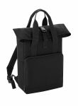 Twin Handle Roll-Top Backpack, BagBase
