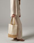Jute Base Canvas Shopper, Westford Mill
