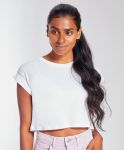 Ladies Organic Crop Top, Mantis