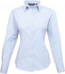 Ladies Poplin Shirt, Long Sleeve, Premier