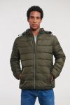Men Hooded Jacket, Russell Nano