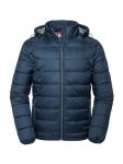 Men Hooded Nano Jacket, RUSSELL