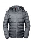 Men Hooded Nano Jacket, RUSSELL