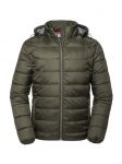 Men Hooded Nano Jacket, RUSSELL