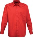 Men Poplin Shirt, Long Sleeve, Premier