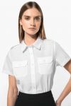 Ladies Short Sleeved Pilot Shirt, Kariban