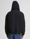 Fluffy Heavy Oversize Zip Hooded Sweat